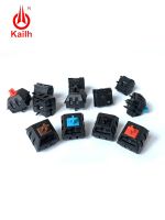 สวิตช์ MX แบบเส้นตรงที่คลิก3Pin สวิตช์ Kailh สีฟ้าสีน้ำตาลสีดำสีแดงสำหรับการปรับแต่งสวิตช์คีย์บอร์ดแบบกลไกแบบ DIY