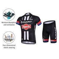 [Ready stock]GIANT Mens Cycling Jersey Road Bike Sets Short Sleeve Padded Riding Clothing Quick Dry Suits