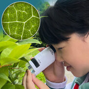 CONUSEA Đồ Chơi Kính Hiển Vi Cầm Tay Cho Trẻ Em Bộ Thiết Bị Thí Nghiệm