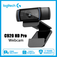 Logitech Camera C920 Pro Webcam 1080P Với Âm Thanh Nổi Với Mic Kép Màn Hình Rộng Skype Video Máy Tính Xách Tay Web Usb Máy Vi Tính Máy Ảnh Treiber Cho Máy Tính thumbnail