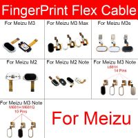 Home Button Fingerprint Sensor Flex Cable For Meizu M2 M3 M3s Max Note Menu Return Key Touch Sensor Flex Ribbon Repair Parts