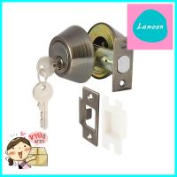 กุญแจลิ้นตาย 2 ด้าน HAFELE 489.10.506 สีทองเหลืองรมดำDOUBLE CYLINDER DEADBOLT HAFELE 489.10.506 ANTIQUE BRASS **โปรโมชั่นสุดคุ้ม โค้งสุดท้าย**