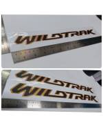 สติ๊กเกอร์แบบดั้งเดิม คำว่า WILDTRAK ติดฝาท้าย หรือ ติดข้างประตู FORD RANGER ปี 2022 sticker แต่งรถ ติดรถ ขอบส้ม ฟอร์ด เรนเจอร์