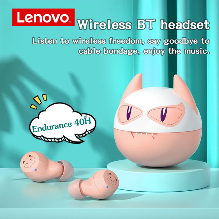 lenovo-thinkplus-x15-tws-earphones-hifi-stereo-mini-wireless-headphones-cute-animal-shaped-headset-earbuds-gifts-for-children