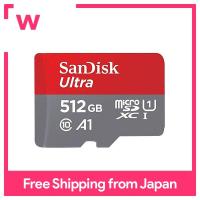 SanDisk Ultra MicroSDXC ด้วย SDSQUA4-512G อแดปเตอร์ SD การ์ด512GB