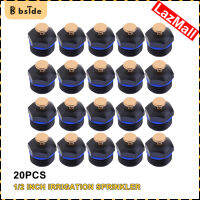 [Bside Tool Store] 20pcs 1/2\ Garden Sprinklers Micro Flow Dripper Drip Head Irrigation Tools