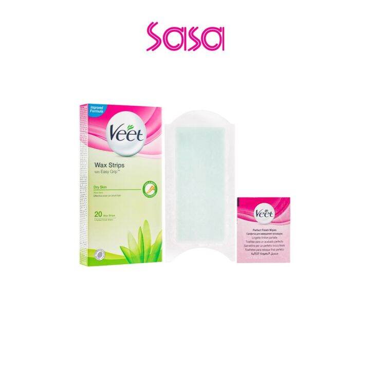 Veet Cold Wax Strips (For Sensitive Skin) 20pcs Lazada PH