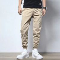 GISU MALL-Mens Autumn New Pure Cotton Casual Pants Mens Durable Work Pants Casual Pants