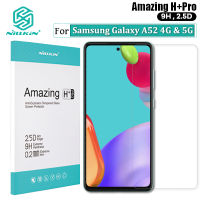 Nillkin อัลตร้า บาง 9H กระจกนิรภัย Untuk Samsung Galaxy A52S A52 4G 5G ฟิล์มกันรอย H + Pro 0.22MM ป้องกันแสงสะท้อน ป้องกันการระเบิด ป้องกัน กระจกเทมเปอร์ฟิล์ม