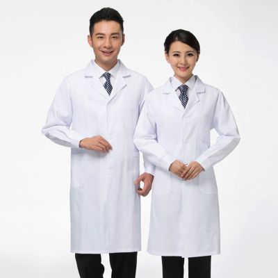 【YF】 Fashion Sleeves Scrubs Lab Coat Hospital Short Sleeve Doctor Uniforms Jacket