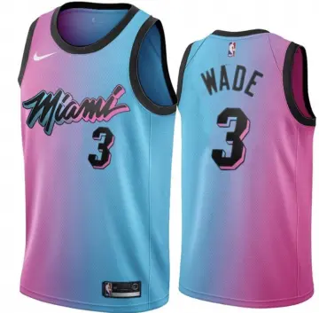 Adidas Men's Miami Heat Dwyane Wade #3 Swingman Basketball