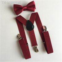 ☃✎ Kids Elastic Suspenders Bow Tie set Matching Tuxedo Suit Unisex Boy Girl Bowtie Wedding Costume Adjustable Y-Back Brace Belt