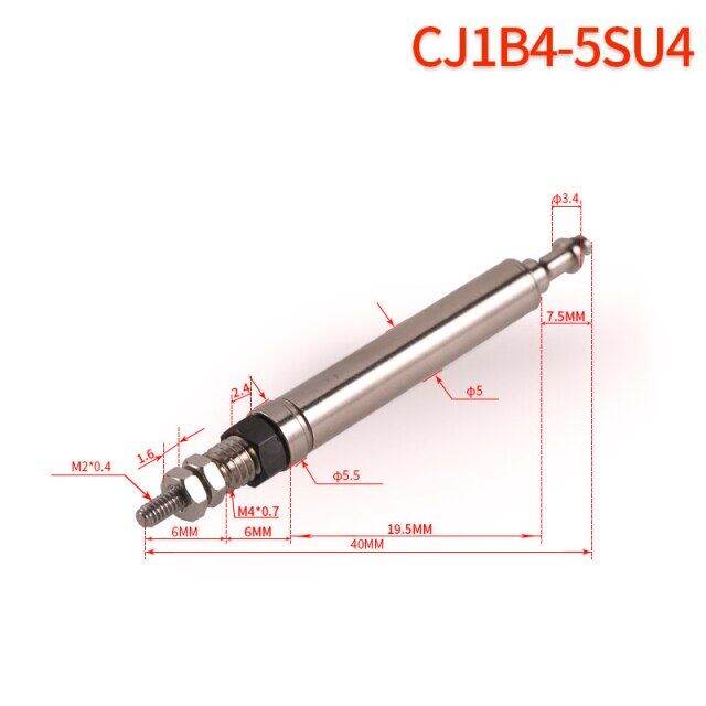 LJLJSmc Type Cj1b Single Acting Spring Return Mini Cylinder Cj1b45/10