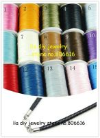 【YD】 2MM (100Yards/Roll/Pcs) Shamballa Round String Waxed Cotton Cords Ropes Wire Jewelry Findings   Components