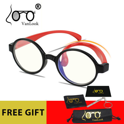 Vanlook Anti Blue Ray Light Blocking Round Kids Screen Glasses for Computer Gamer Kid Boy Girl Child Lunette de Protection Ecran