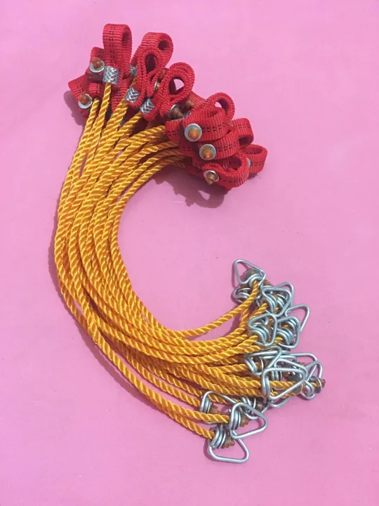 Gamefowl Tie Cord Short Cord w/ swivel Double strap 50pcs 9