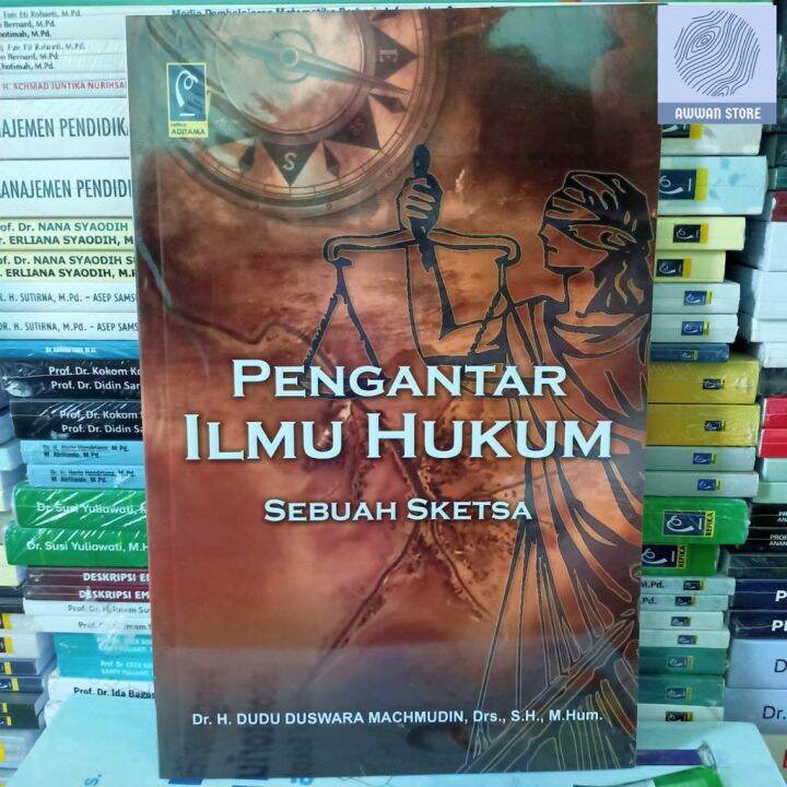 BUKU Pengantar Ilmu Hukum Sebuah Sketsa Dudu Duswara Lazada Indonesia