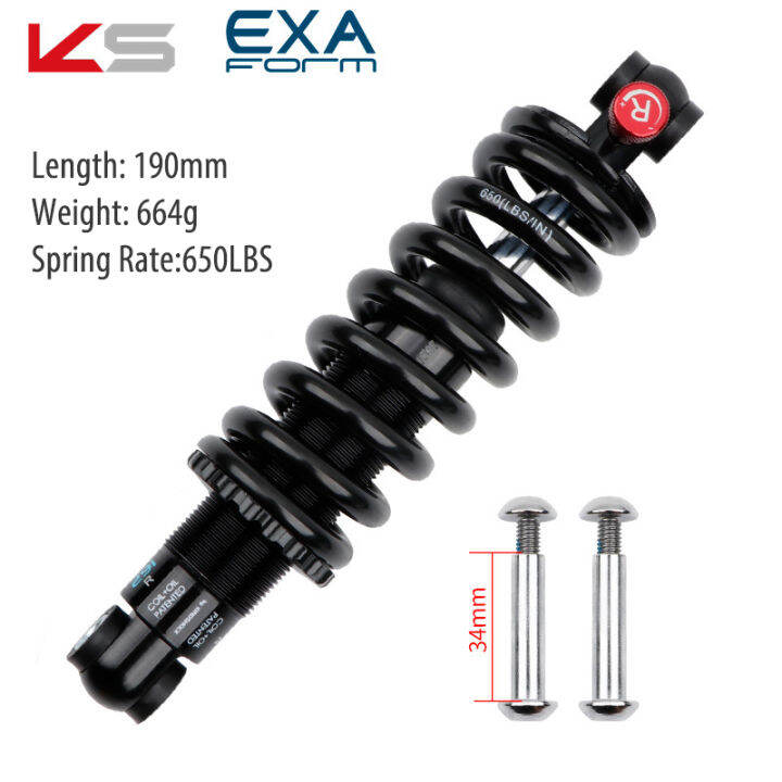 EXA Form Kindshock KS 291R Bike Hydraulic Coil Spring Rear Shock