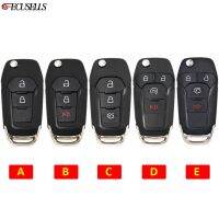 Folding 2/3/4 Button Remote Car Key Shell Case for Ford Fusion Edge Explorer 2013 - 2015 FCC ID: N5F-A08TAA HU101 Uncut Blade