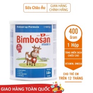 Sữa bột sinh học Bimbosan số 3 nhập khẩu Thụy Sĩ 400g thumbnail