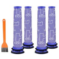 4 Piece Replacement Pre- Filter for Dyson-Vacuum Filter Compatible Dyson V6 V7 V8 Accessoire Filtre