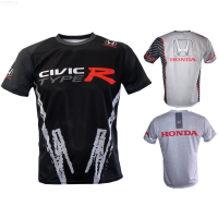 Mens (สต็อกเพียงพอ) New New Honda Auto T-shirt Civic Type R Jazz JDM Maglietta Camiseta Personalized Christmas Gift Sports Travel Adventure 2 คุณภาพสูง size:S-5XL