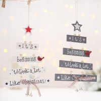 Christmas Wooden Hanging Pendant Xmas Tree Ornaments Gift Merry Christmas Decorations For Home Navidad 2022 Happy New Year 2023