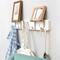 345 Hooks Creative Hook Wall Coat Rack Bedroom Furniture Clothes Hanger Hooks Living Room Closet Wooden Hat Rack Coat Hanger