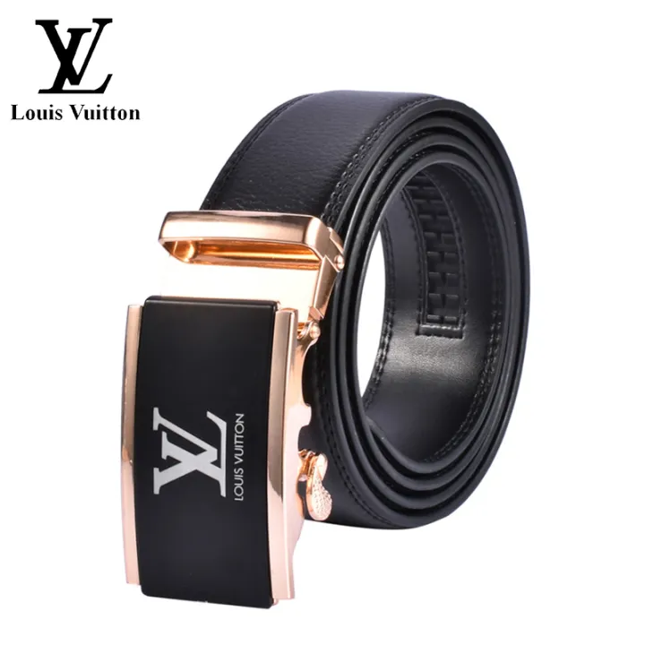Original Louis Vuittons Belt Luxury Brand Automatic Buckle LV Belt