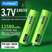 Pin sạc 18650 Doublepow 3.7V 12580mWh dòng xả cao