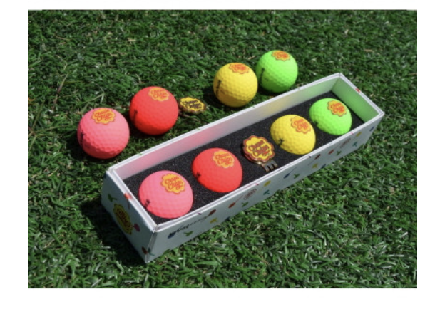 ลูกกอล์ฟ-volvik-รุ่น-limited-edition-chupachups-4-balls-แถม-ball-marker-ฟรี