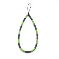 Cellphone Strap Rainbow Beads Mobile Phone Chain Anti-Lost Lanyard Mobile Phone Chain Hanging Cord Bracelet