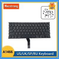 NEW Original A1466 Keyboard US UK for MacBook Air 13 A1466 Russian Keyboard Spanish A1369 Thai/Korean 2010-2017 With Screws