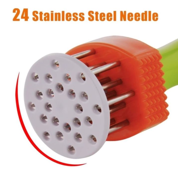 meat-tenderizer-ที่จิ้มเนื้อ-ที่จิ้มกดเนื้อ-ที่จิ้มหมูกรอบ-ที่จิ้มหนังหมู-stainless-steel-ที่จิ้มหมูกรอบ-ทีทุบเนื้อ-ส้อมจิ้มเนื้อ-ที่จิ้มหมู