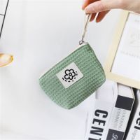 【CW】卍☬♂  Coin Purse for Makeup Storage Wrist Cotton Wallet Handbags