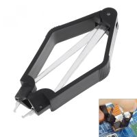 Tweezers 1pc IC/ROM Tweezer Circuit Board Extractor Removal Chip Extractor Motherboard Component Puller Tool Hand Tools