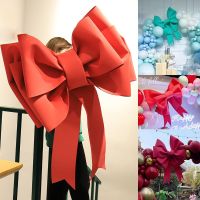 Giant Bowknot Foam Paper Bowknot Accessories Material Package Party Wedding Arch Decor Home Background Wall Hanging Decoration