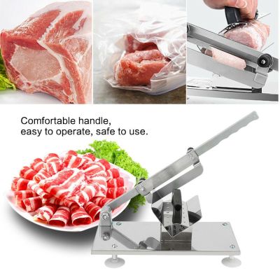 Stainless Meat Slicer เครื่องสไลด์เนื้อเนื้อสัตว์tainless Meat Slicer เครื่องสไลด์เนื้อเนื้อสัตว์ เครื่องสไลหมู (Yaya)
