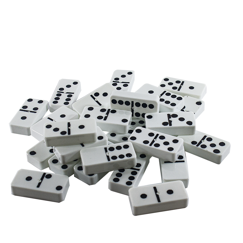 1 Pack Free Ship Details about   1 Double Six Mini Dominoes Dominos Set of 28 Tiles Each New 