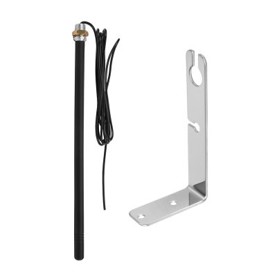 Outdoor 433.92MHz Antenna with RG174 Cable Garage Door Remote Control Signal Enhancement Antenna