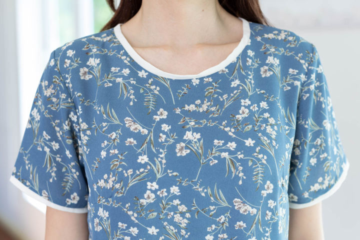 narinari-mt4015-round-neck-top-เสื้อคอกลมทรงชิล