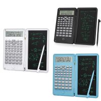Scientific Calculators, 12-Digit, Foldable Financial Calculator, LCD Dual Display Desk Calculator for School Office