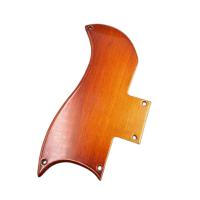 3ชั้น5หลุมไม้เนื้อแข็ง Pickguard สำหรับ SG 61กีตาร์ไฟฟ้าในไม้เมเปิ้ล