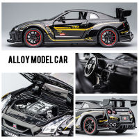 1:32นิสสัน Skyline Ares GTR R34 R35 D Iecasts และของเล่นยานพาหนะโลหะรถของเล่นรุ่นจำลองสูงดึงกลับคอลเลกชันของเล่นเด็ก