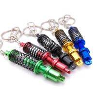 【LZ】✟❈  Universal Primavera carro Tuning parte amortecedor Keyring liga ajustável interior do carro suspensão Keychain Coilover presente criativo