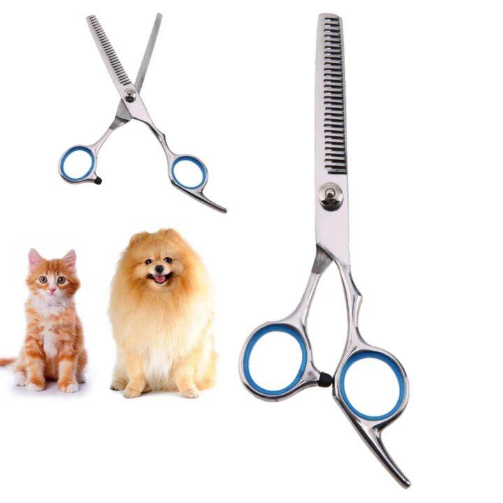 7 Inch Professional Pet Dog Grooming Thinning Toothed Blade Shears | Lazada