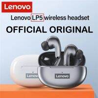 Lenovo LP5หูฟังหูฟังบลูทูธขนาดเล็กกันน้ำ,หูฟังไร้สายหูฟังสำหรับ iPhone Xiaomi 13นิ้วพร้อมไมค์คู่ IPX5อัพเกรดได้ LP40