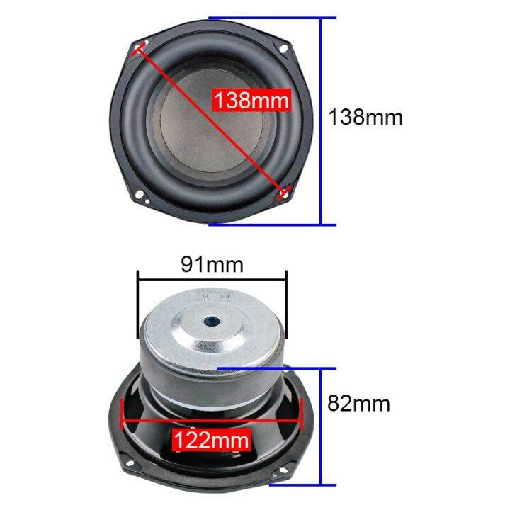 สำหรับ-harman-kardon-ลำโพงซับวูฟเฟอร์25วูฟเฟอร์นิ้ว2ohm-เบสระดับไฮเอนด์80วัตต์สำหรับรถยนต์บ้าน