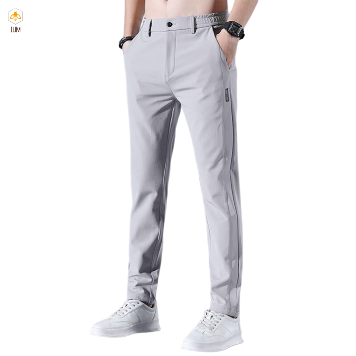 IUM Men's Golf Trousers Quick Drying Long Comfortable Leisure Trousers ...