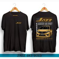 【HOT】เสื้อยืด พิมพ์ลาย DISTRO JAZZ Car CLUB GK5 GOLD สําหรับผู้ชาย และผู้หญิง100%cotton